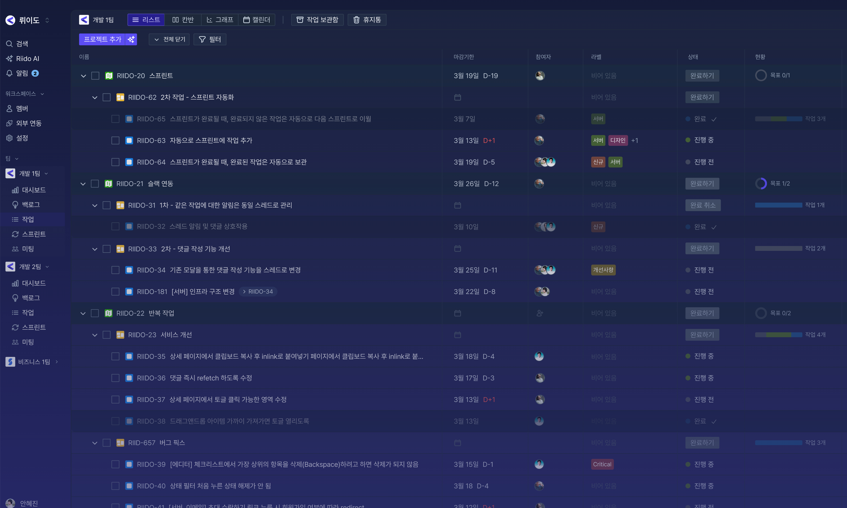 스위그_백엔드 엔지니어 [Riido]